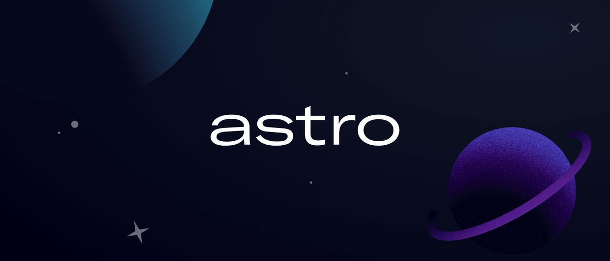 The full Astro logo.