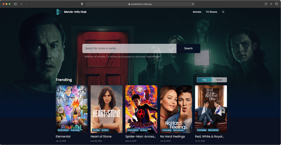 movieinfohub screenshot